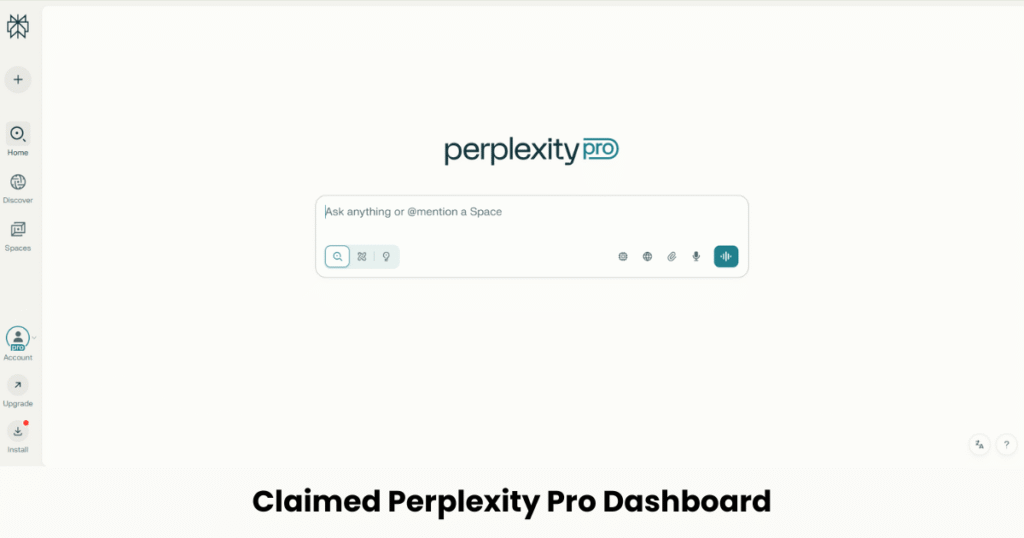 Perplexity pro for airtel users