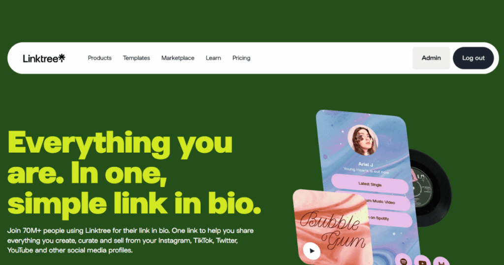 Linktree - free link in bio tool for instagram