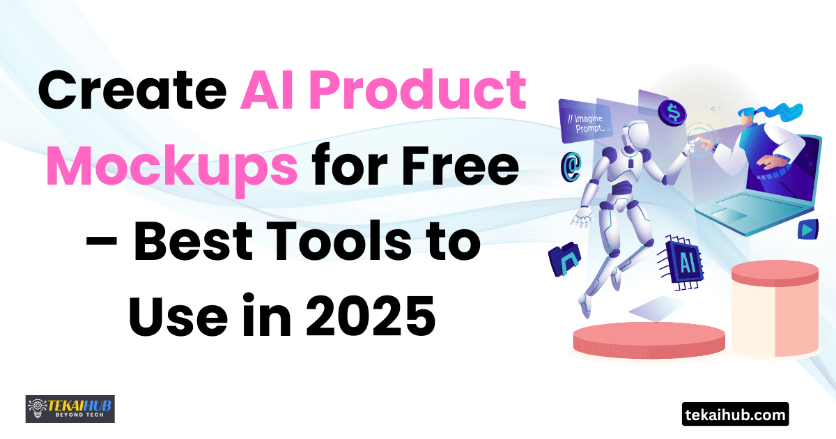 AI product mockups for free