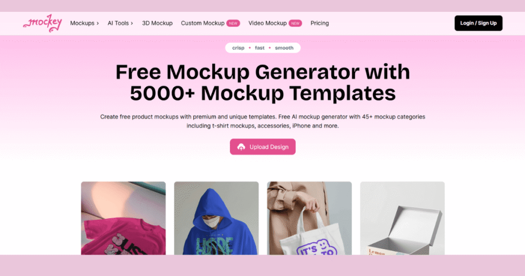 AI product mockups for free