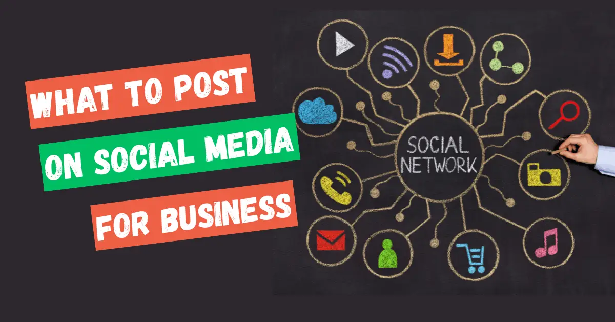 what to post on social media for business
